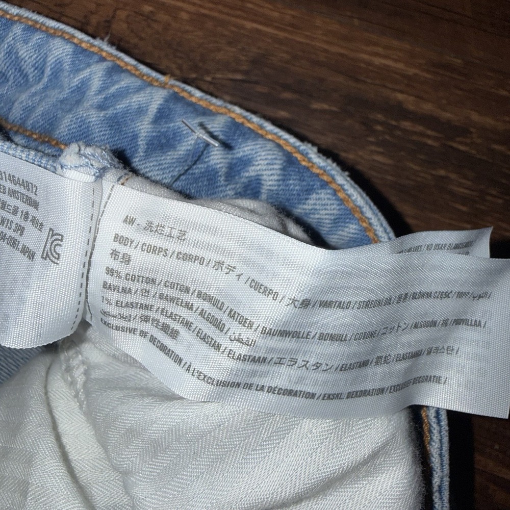 Abercrombie & Fitch Women's Size 31 Cuffed The 90s Relaxed Jean High Rise - Picture 5 of 7